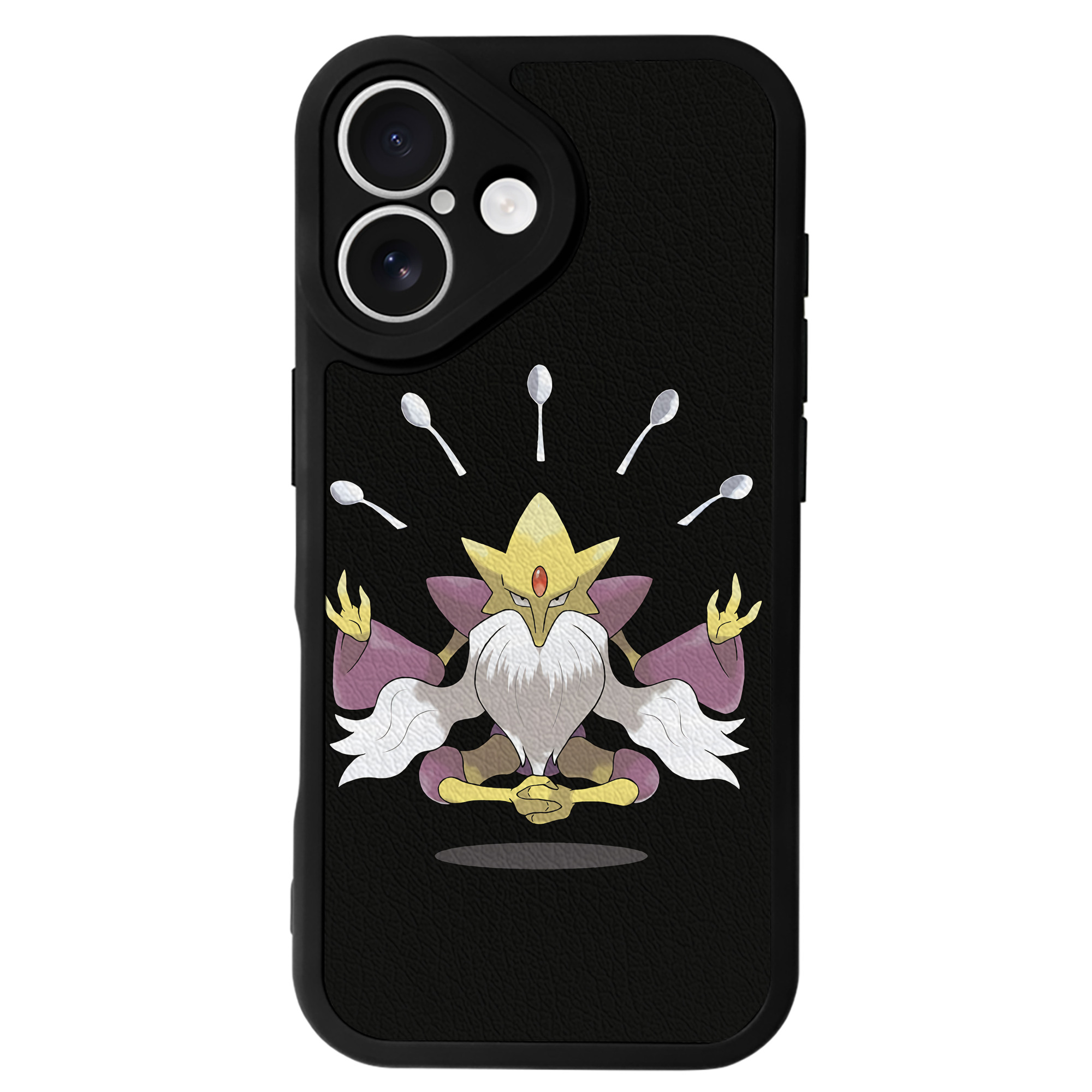 （画像用） ポケットモンスター Pokémon 【iPhone 16シリーズ対応】シリコンスマホケース（レザー調） 材質：シリコン